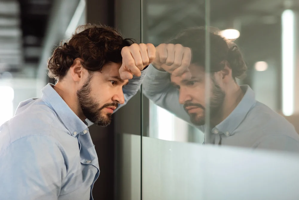 image depicting executive burnout